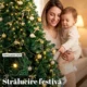 Brad de Craciun Artificial 180 cm cu 240 LED-uri, 755 Ramuri din PVC, Stea, Globuri, Funde, Verde - imagine 5