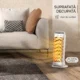 Incalzitor electric ceramic 2000W, 4 moduri si incalzire reglabila, oscilatie la 55°, alb - imagine 9