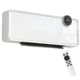 Aeroterma Electrica Ceramica de Perete 2000W cu 3 Moduri, Temperatura Reglabila, Timer si Telecomanda, Alb