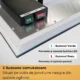 Oglinda tip Panou Radiant, cu lumina LED, 450W