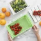 ORGANIZATOR DE FRIGIDER REGLABIL FRIWER INNOVAGOODS (PACHET DE 2)