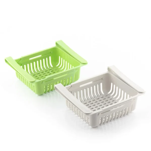 ORGANIZATOR DE FRIGIDER REGLABIL FRIWER INNOVAGOODS (PACHET DE 2)