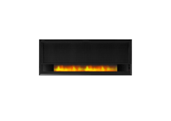 Panou Radiant cu Aspect Semineu si Proiectie Flacara LED - Design Modern, 2100W