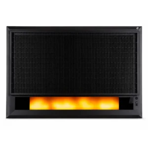 Panou Radiant Infrarosu cu Efect Semineu si Flacara LED, 1700W, Termostat, Telecomanda
