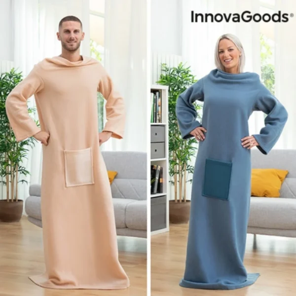 PATURA CU MANECI DE O PERSOANA CU BUZUNAR CENTRAL FABOULAZY INNOVAGOODS