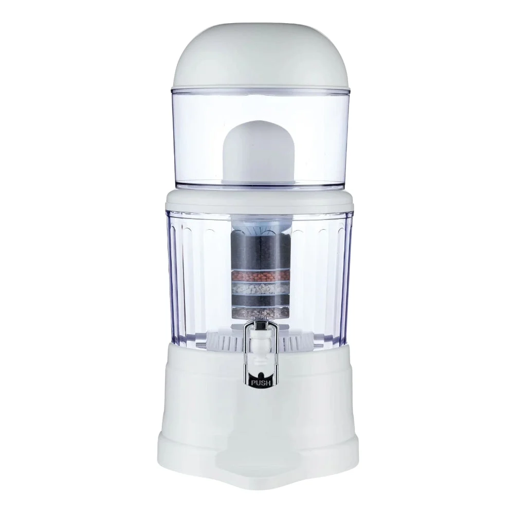Purificator de apa SafeCare H14B cu filtrare gravitationala in 7 etape, capacitate 14 litri