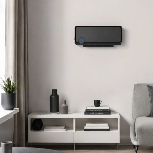 Incalzitor electric de perete cu 3 moduri, Negru - imagine 8