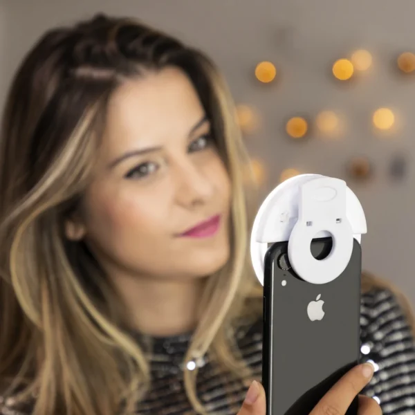 RING-LIGHT REINCARCABIL PENTRU SELFIE INSTAHOOP INNOVAGOODS