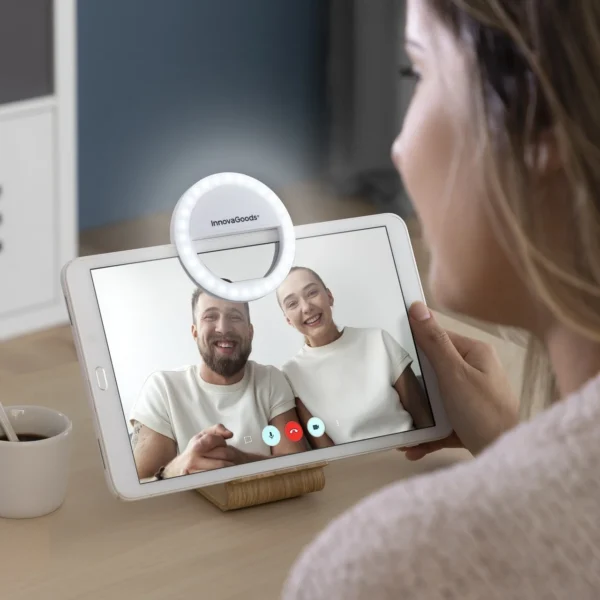 RING-LIGHT REINCARCABIL PENTRU SELFIE INSTAHOOP INNOVAGOODS