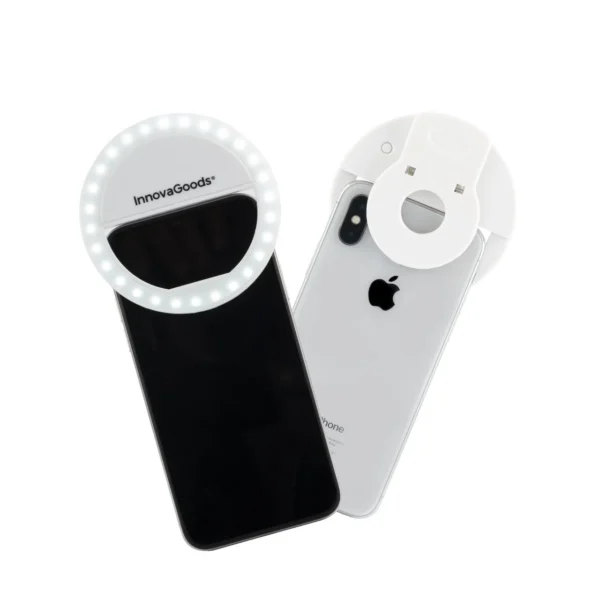 RING-LIGHT REINCARCABIL PENTRU SELFIE INSTAHOOP INNOVAGOODS