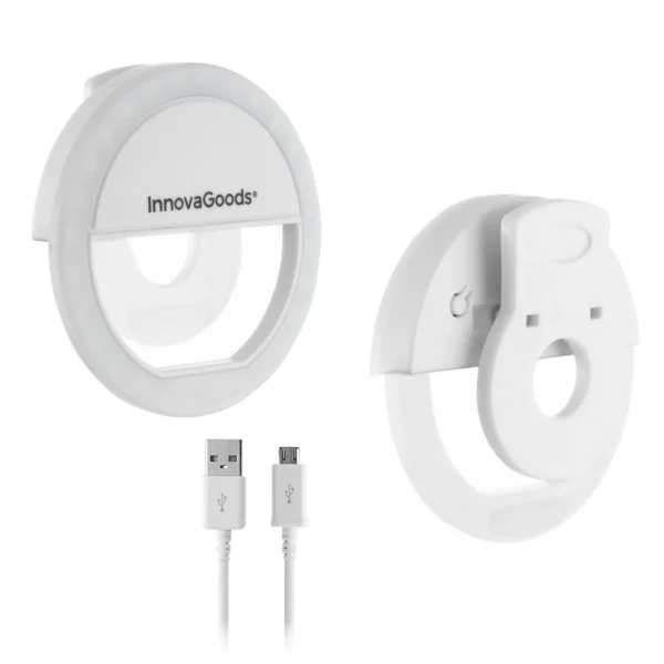 RING-LIGHT REINCARCABIL PENTRU SELFIE INSTAHOOP INNOVAGOODS