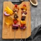 Set de frigarui pentru gratar Bergner BBQ Otel inoxidabil Argintiu (4 uds),