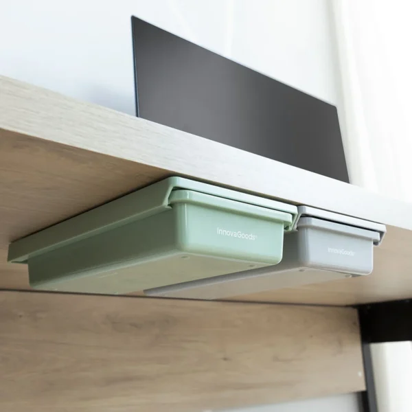 SET DE SERTARE AUXILIARE PENTRU BIROU CU ADEZIV UNDERALK INNOVAGOODS PACHET DE 2 DE UNITATI