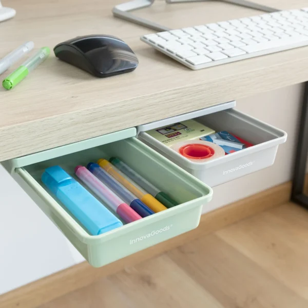 SET DE SERTARE AUXILIARE PENTRU BIROU CU ADEZIV UNDERALK INNOVAGOODS PACHET DE 2 DE UNITATI