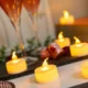 SET LUMANARI DE CEAI LED ROMANDLE INNOVAGOODS 12 UNITATI