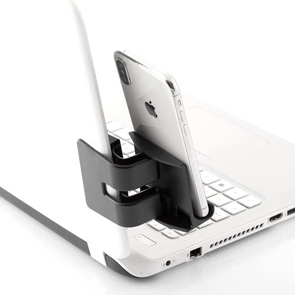 Suport cu clema multi-pozitii pentru mobil Cliplink InnovaGoods Gadget Tec Suport cu clema multi-pozitii pentru mobil Cliplink InnovaGoods Gadget Tec