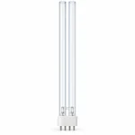 Tub de rezerva 2G11 pentru lampa UV-C germicida, cu ozon, 4 pini tip H, 100W