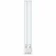 Tub de rezerva 2G11 pentru lampa UV-C germicida, cu ozon, 4 pini tip H, 100W