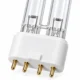 Tub de rezerva 2G11 pentru lampa UV-C germicida, cu ozon, 4 pini tip H, 100W