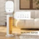 Radiator Ceramic 2000W cu 3 Temperaturi Reglabile, Timer 15 Ore, Telecomanda, Alb - imagine 4