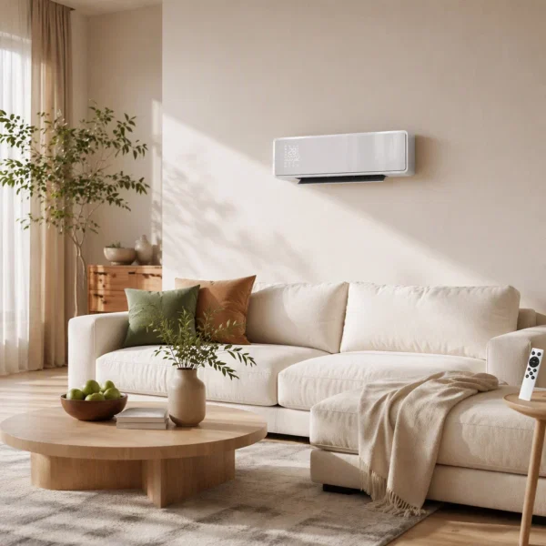 Aeroterma Electrica din Ceramica 2000W de Perete cu 3 Moduri, Temperatura Reglabila, Timer, Telecomanda, Blocare pentru Copii, Alb - imagine 9