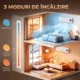 Termoventilator ceramic de perete 2000 W cu control prin aplicatie, 3 moduri, termostat, timer, telecomanda, alb - imagine 6