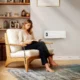 Incalzitor de Perete 2000 W cu 3 Moduri si Telecomanda, Alb - imagine 10