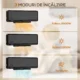 Incalzitor electric de perete cu 3 moduri, Negru - imagine 7
