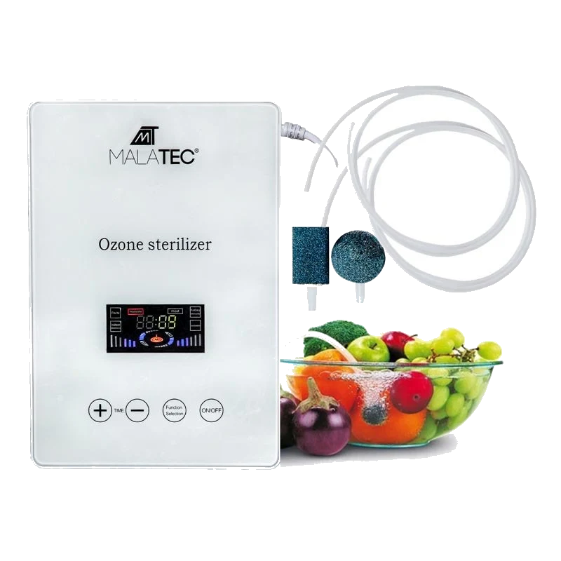Purificator cu generator de ozon, 15w, purificare si dezinfectare aer, apa si alimente, afisaj lcd, timer